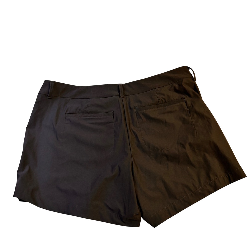 Spanx Sunshine Solutions Shorts XL Black Active Stretch Golf Pockets - Picture 2 of 5